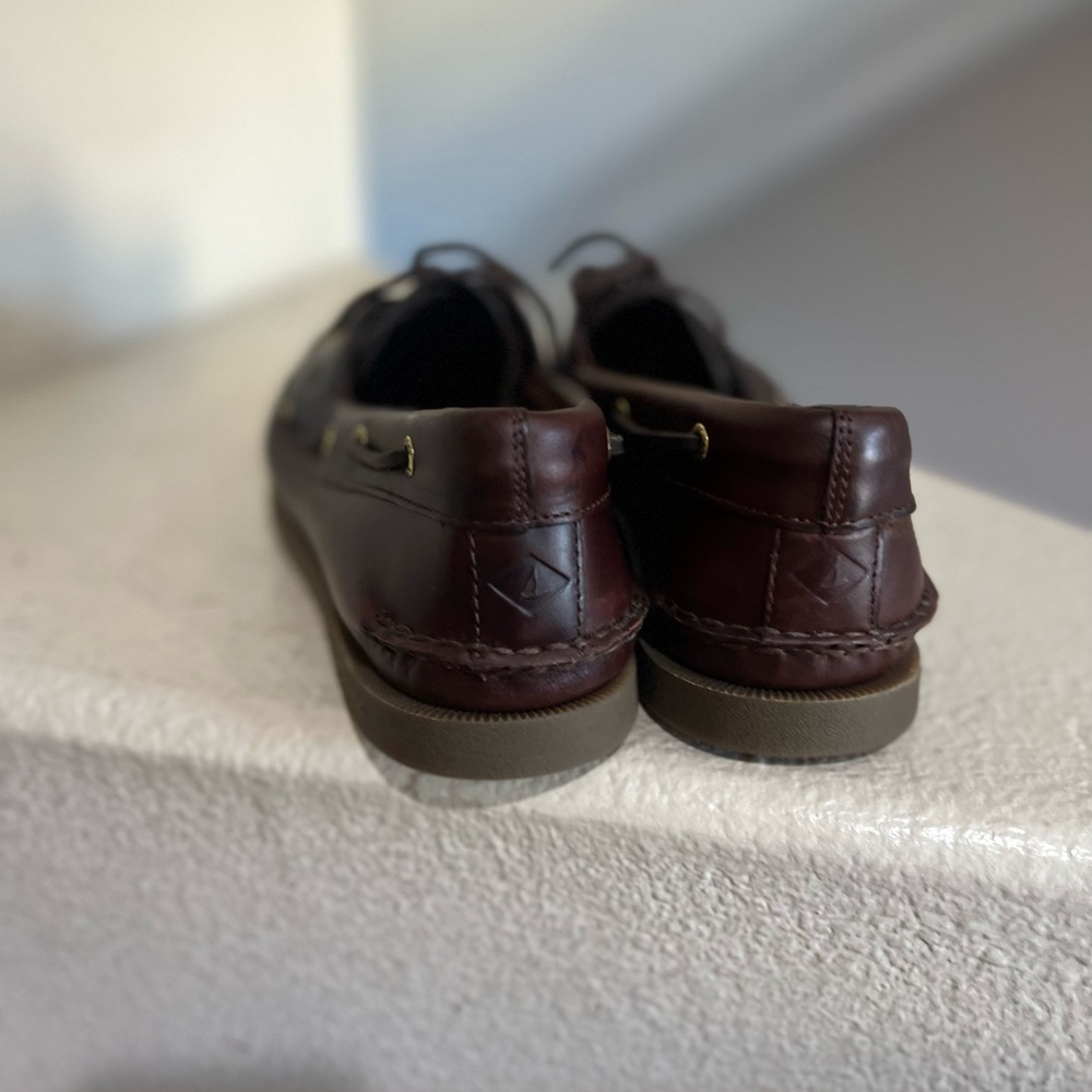 Sperry  Top-Sider Men's Authentic Original Boat Driving Shoes In Amaretto Sz 13‎ - Picture 3 of 12